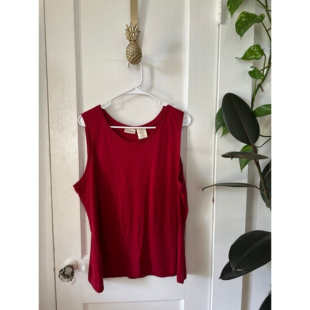 Bobbie Brooks Women’s size x-large red tank top